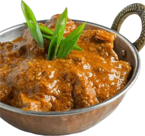 Boneless lamb pieces are cooked in taste of the house special sauce. Served with a choice of basmati or brown rice or plain naan.